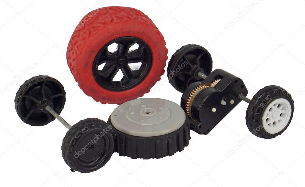 3D-Modell einer kleinen mechanischen Baugruppe