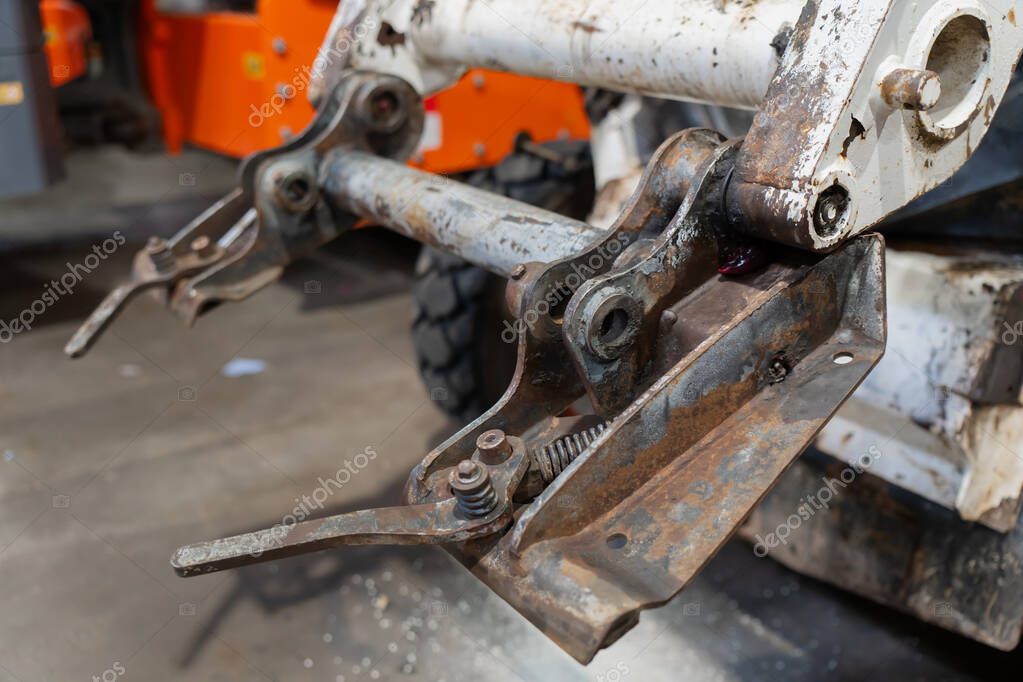 CAD-Konstruktion einer mechanischen Halterung